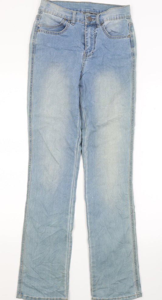 Matalan Womens Blue  Denim Skinny Jeans Size 8 L28 in