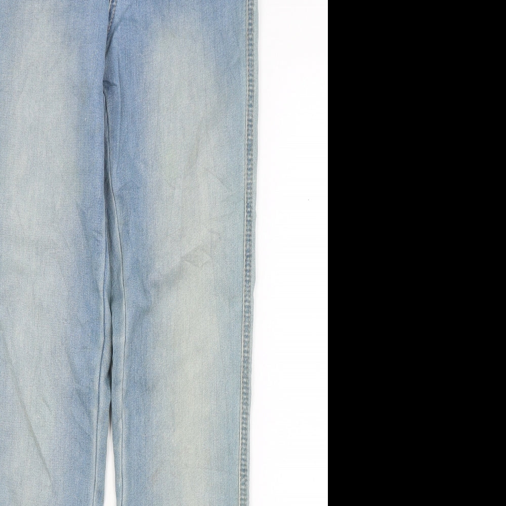 Matalan Womens Blue  Denim Skinny Jeans Size 8 L28 in