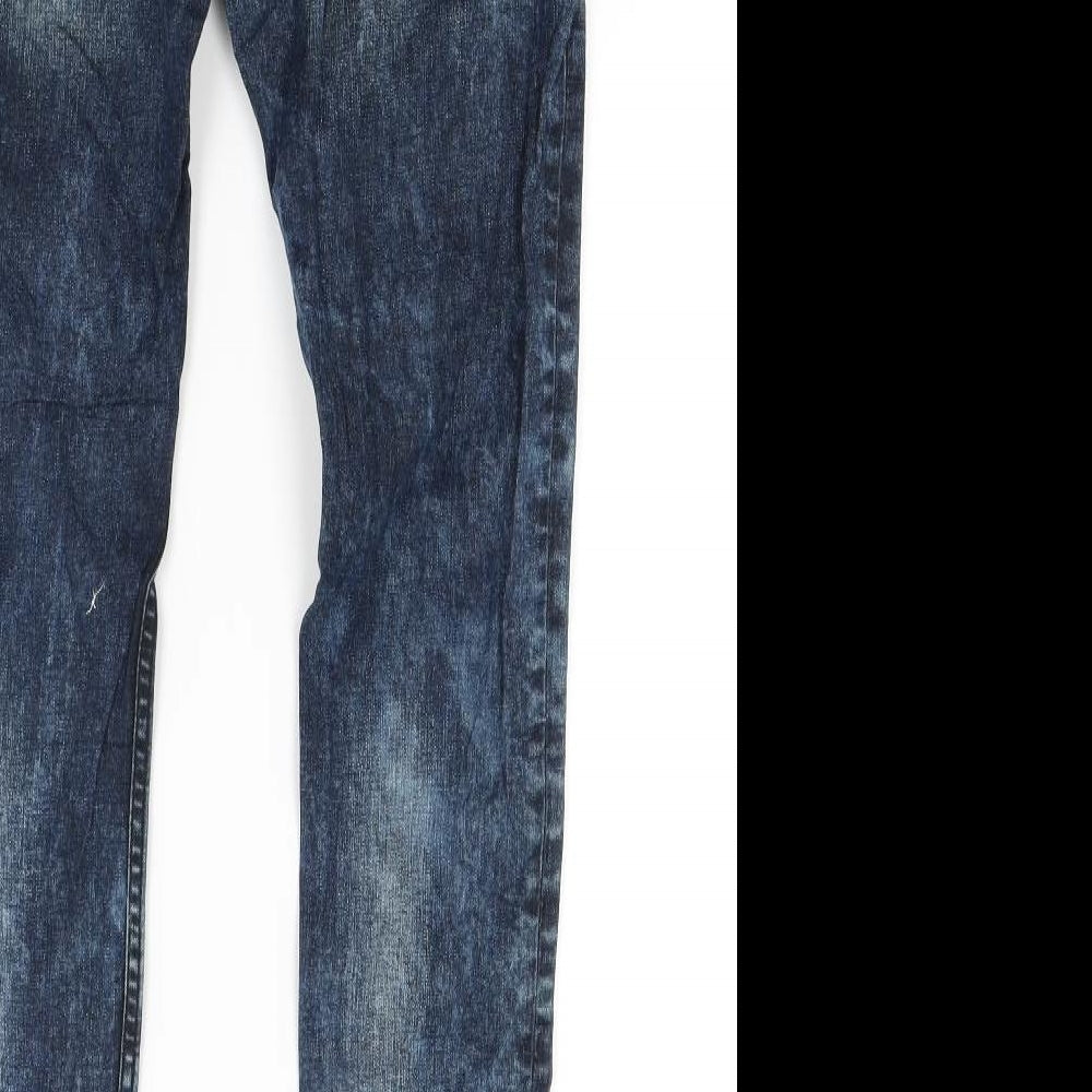 Croker Womens Blue  Denim Skinny Jeans Size 10 L29 in