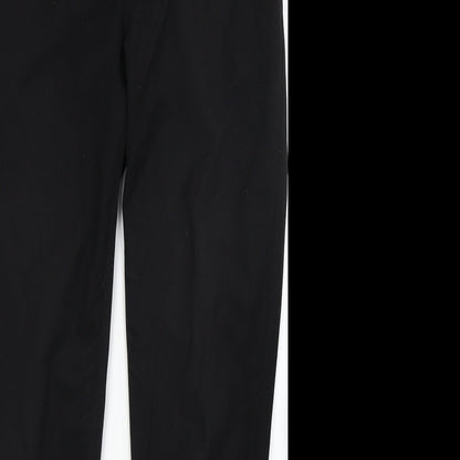 H&M Womens Black   Trousers  Size 8 L27 in