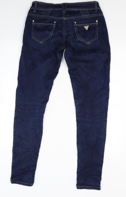 R jonco Womens Blue  Denim Skinny Jeans Size 10 L28 in