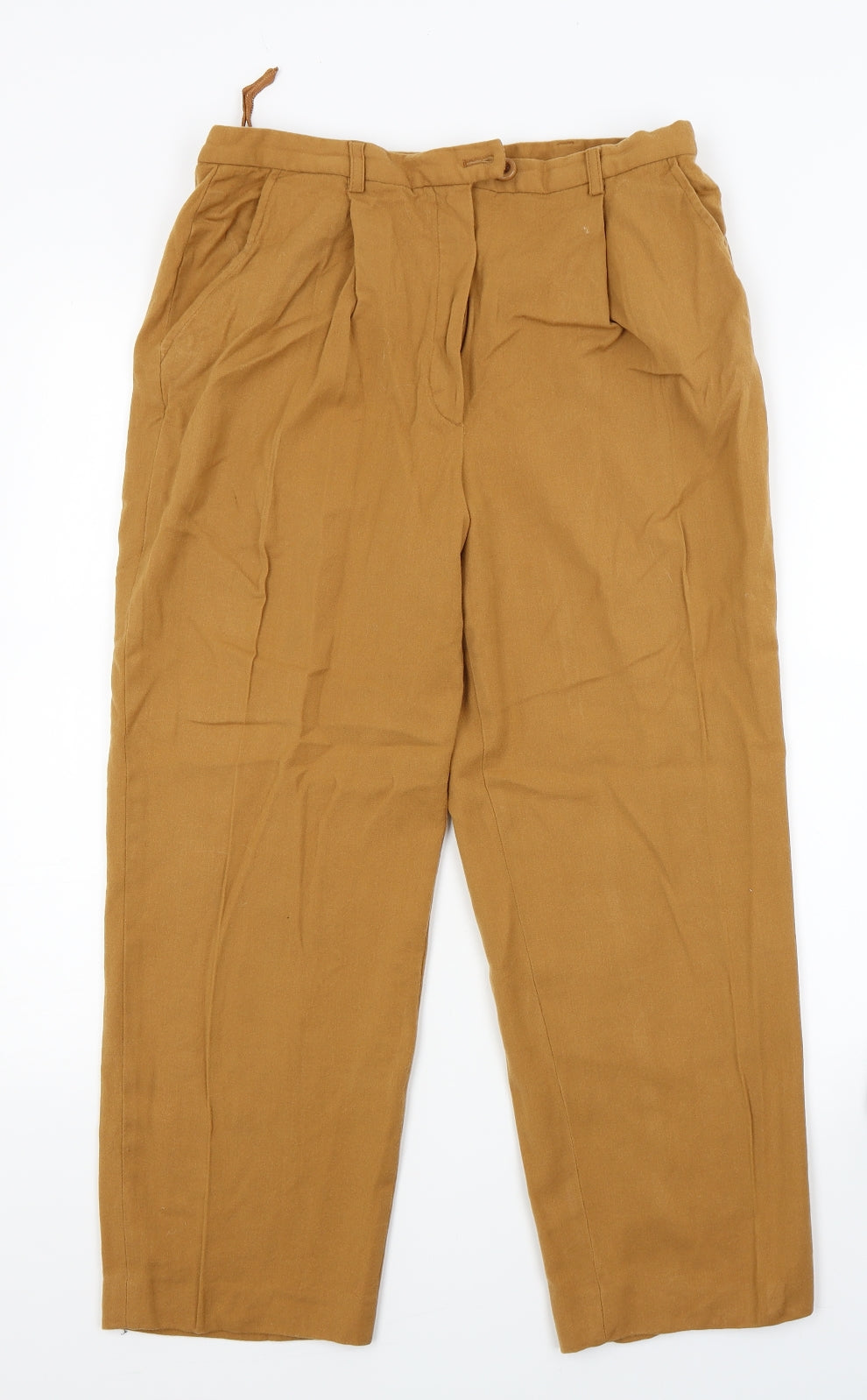 laurel Womens Brown   Capri Trousers Size 12 L23 in