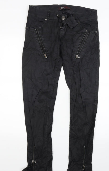 JSFN Womens Black  Denim Skinny Jeans Size 27 in L32 in