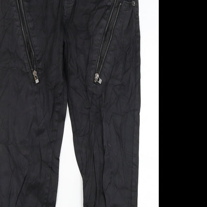 JSFN Womens Black  Denim Skinny Jeans Size 27 in L32 in