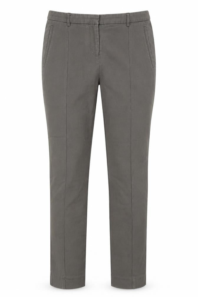 Womens UK Size 12 Oasis Regular Fit  Brown Trousers