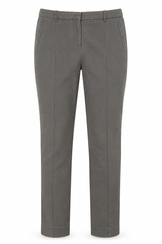 Womens UK Size 12 Oasis Regular Fit  Brown Trousers
