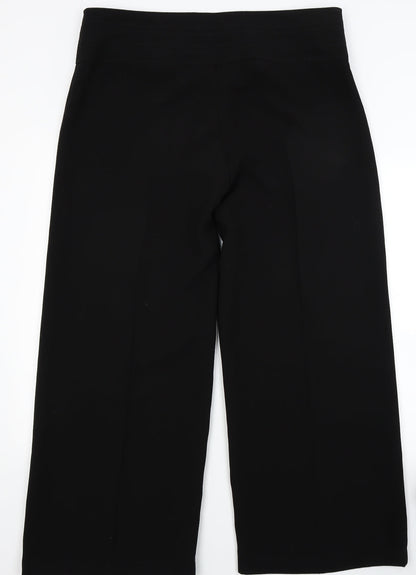 Womens UK Size 18 Reflections Regular Fit  Black Trousers