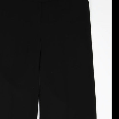 Womens UK Size 18 Reflections Regular Fit  Black Trousers