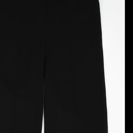 Womens UK Size 18 Reflections Regular Fit  Black Trousers