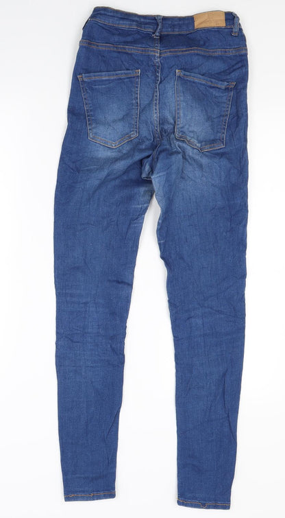 Womens UK Size M Gina Tricot Regular Fit Skinny Blue Jeans