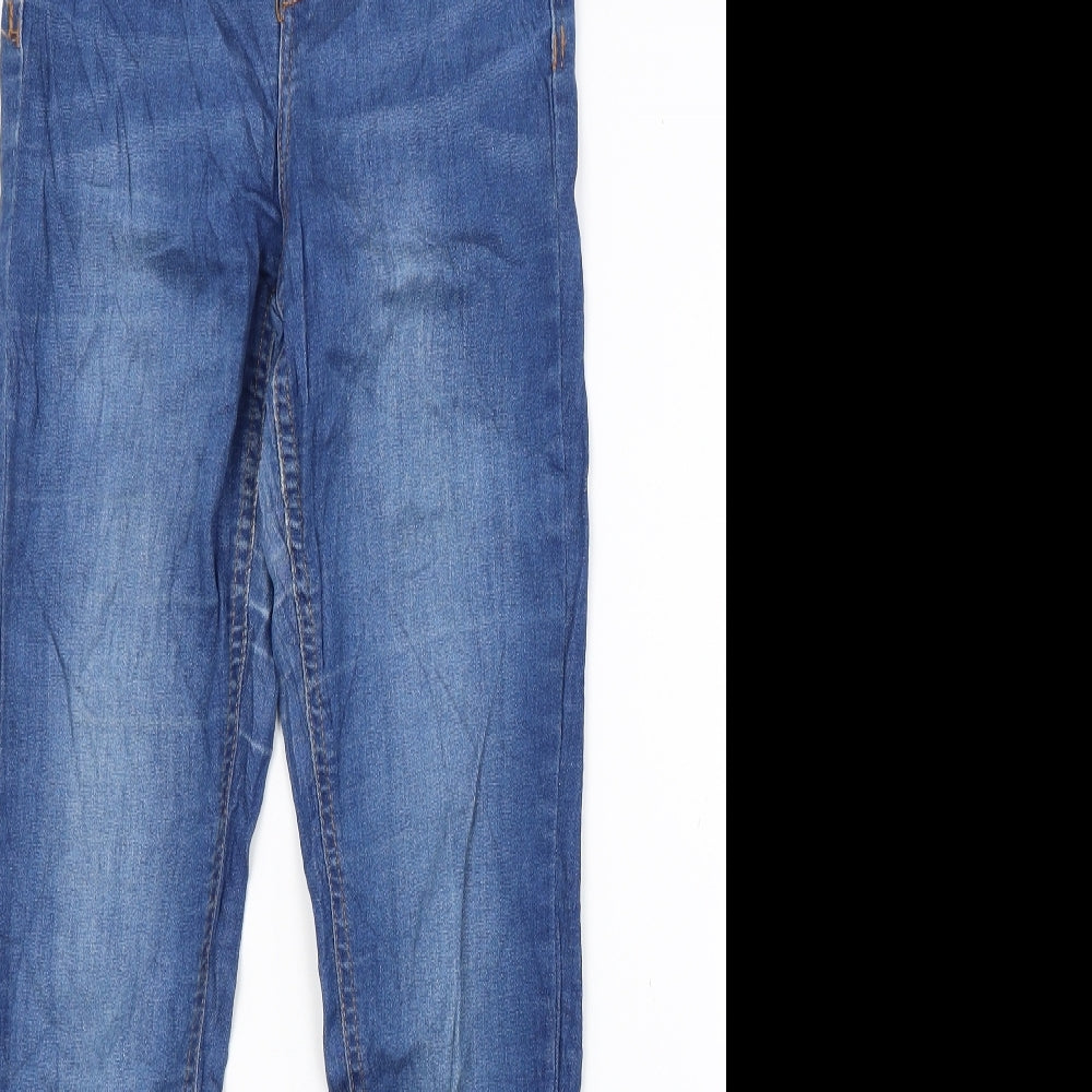 Womens UK Size M Gina Tricot Regular Fit Skinny Blue Jeans