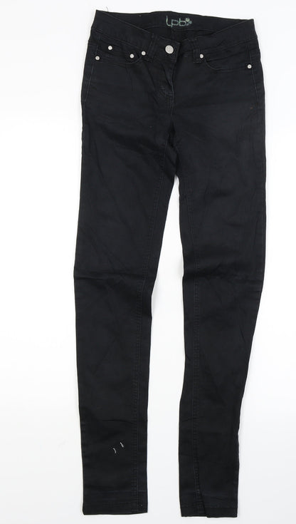 Lpb Womens Black  Denim Skinny Jeans Size 6 L30 in