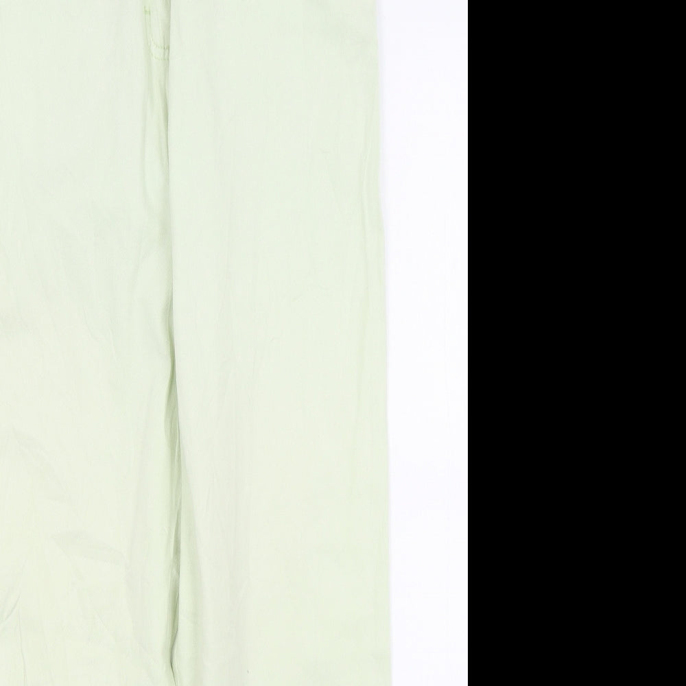 C&A Womens Green  Denim Tapered Jeans Size 8 L28 in