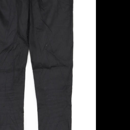 Womens UK Size 8 Blue motion Regular Fit Skinny Black Jeans