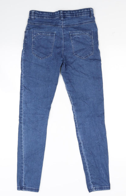 Yigga Girls Blue  Denim Skinny Jeans Size 13 Years