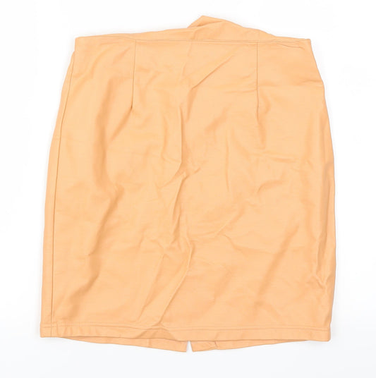 Atmosphere Womens Orange   Mini Skirt Size 10