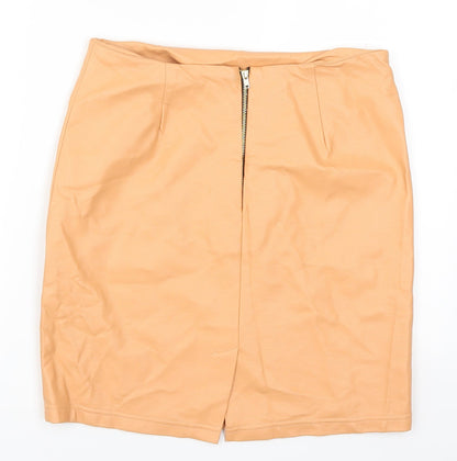 Atmosphere Womens Orange   Mini Skirt Size 10