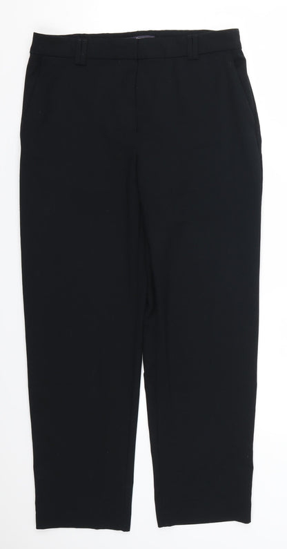 Womens UK Size 10 Marks and Spencer Regular Fit  Black Trousers