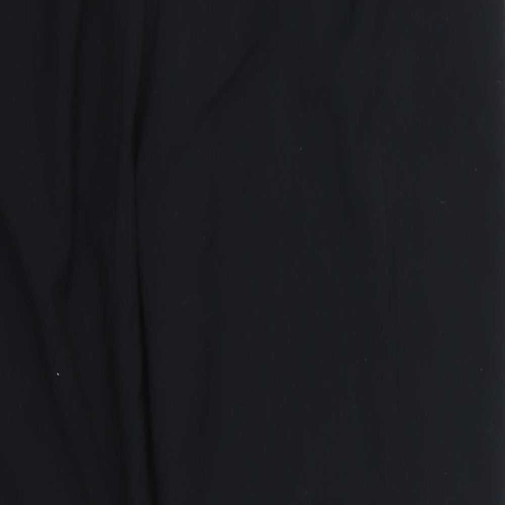 Womens UK Size 10 Marks and Spencer Regular Fit  Black Trousers