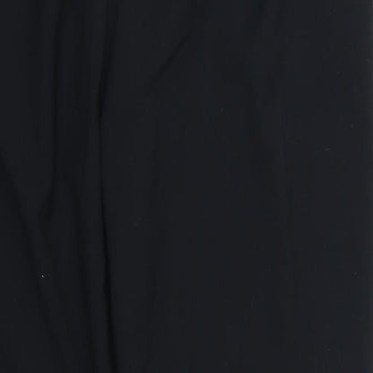 Womens UK Size 10 Marks and Spencer Regular Fit  Black Trousers