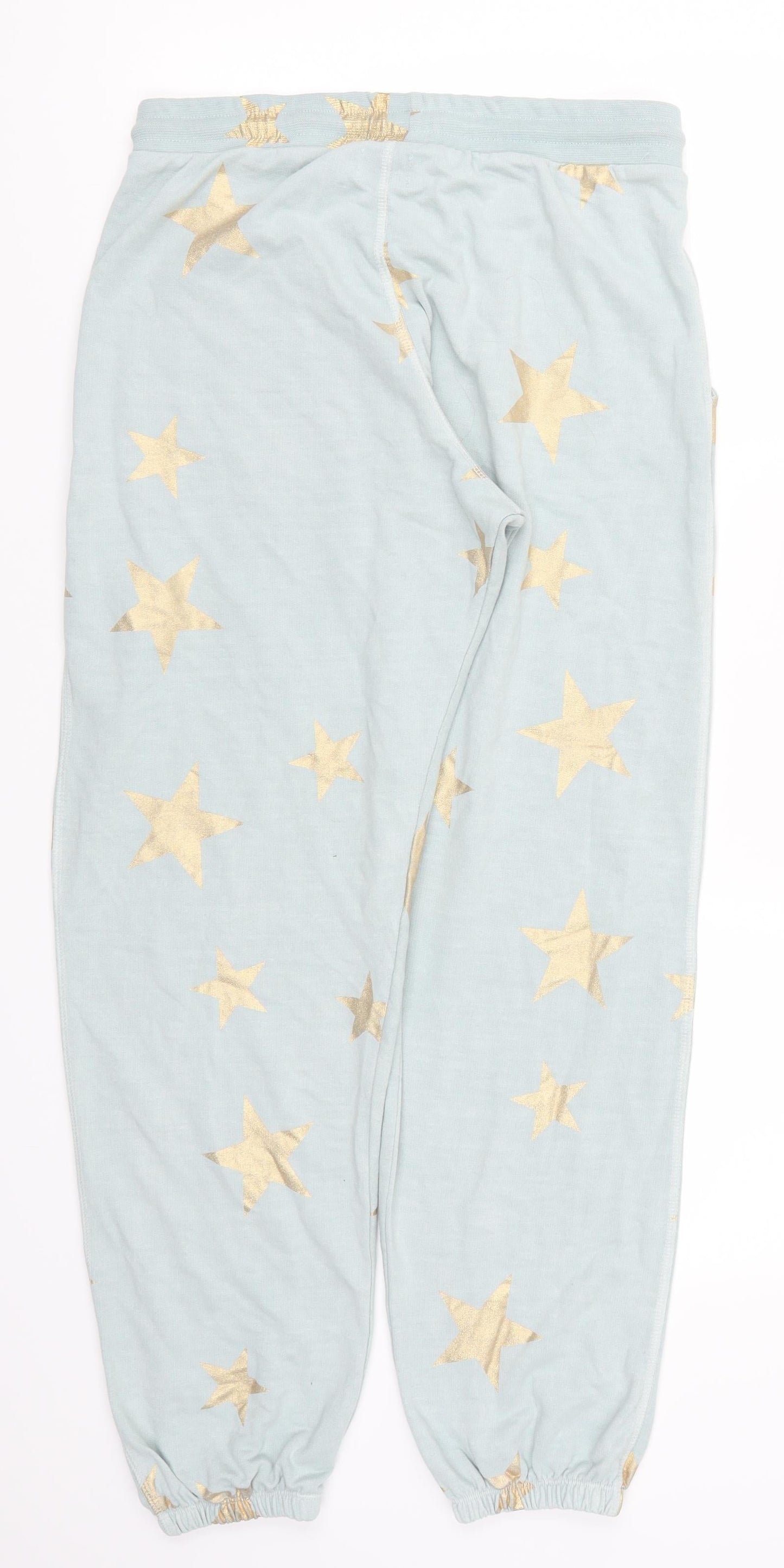 Postcard Womens Blue Geometric  Sweatpants Trousers Size 29 in L27 in - Stars Loungewear
