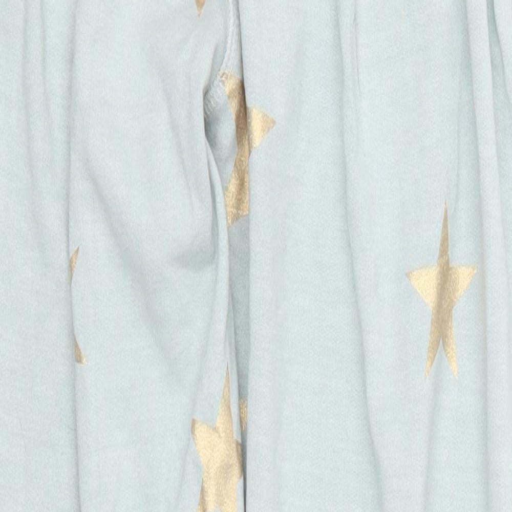 Postcard Womens Blue Geometric  Sweatpants Trousers Size 29 in L27 in - Stars Loungewear