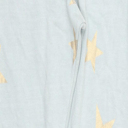 Postcard Womens Blue Geometric  Sweatpants Trousers Size 29 in L27 in - Stars Loungewear