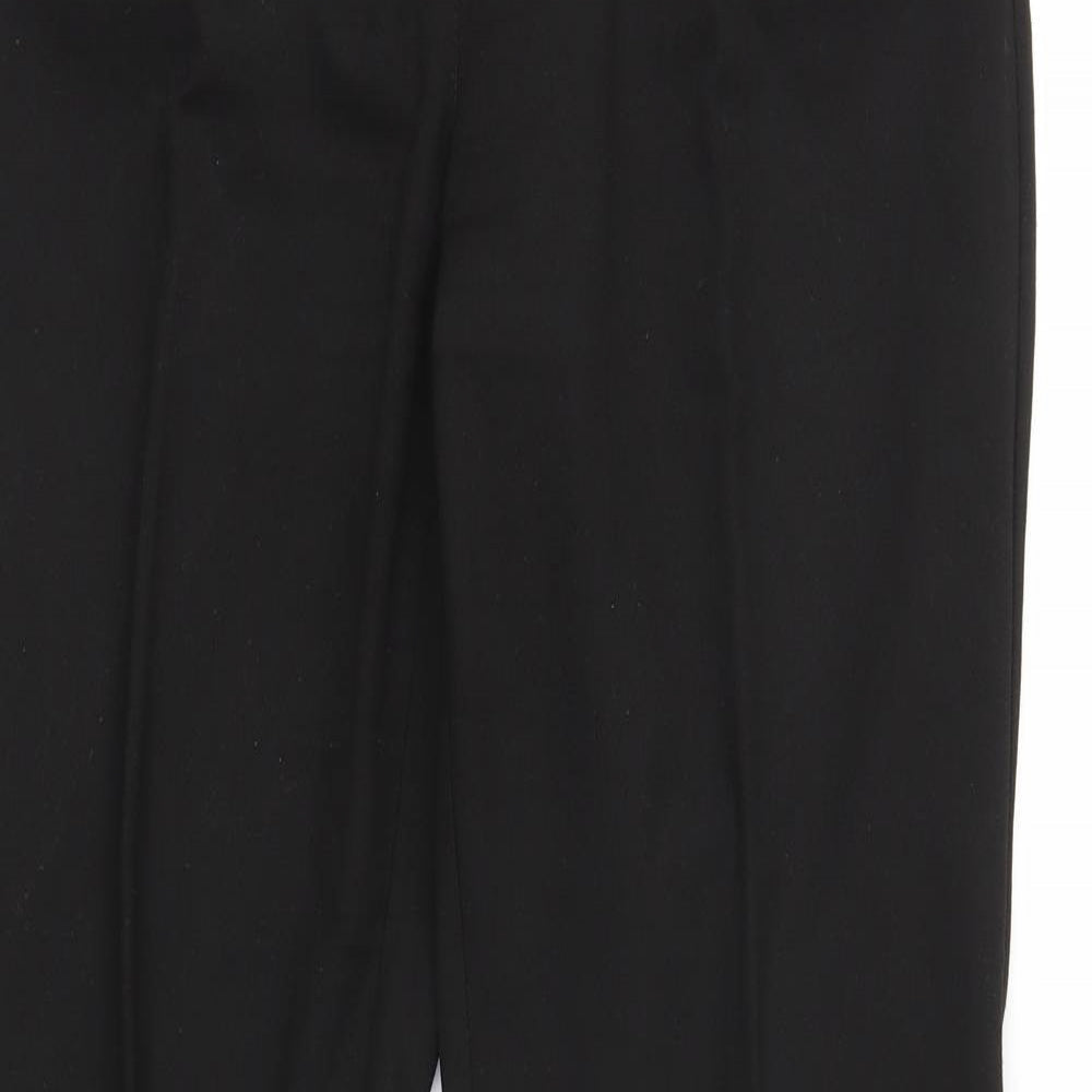 Womens UK Size 12 next Regular Fit Sweatpants Black Trousers