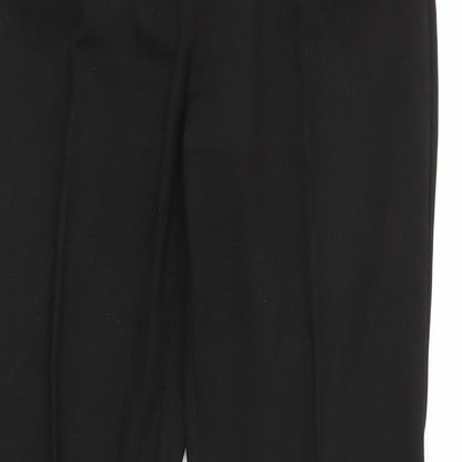 Womens UK Size 12 next Regular Fit Sweatpants Black Trousers