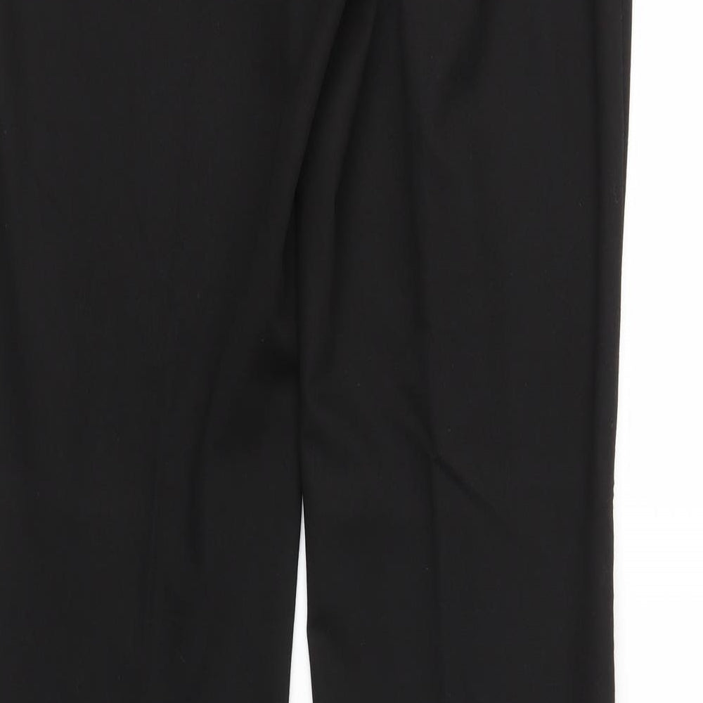 Womens UK Size 12 next Regular Fit Sweatpants Black Trousers