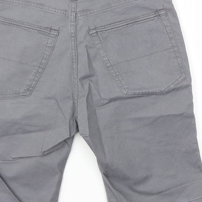 m&s Mens Grey   Capri Trousers Size 30 L20 in