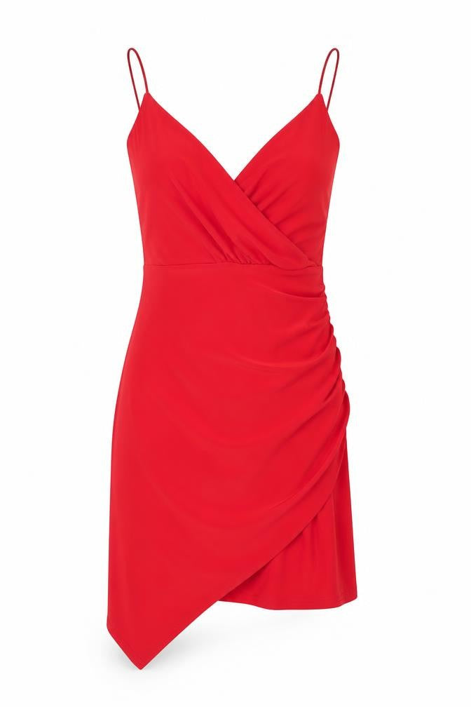 Pretty Little Thing  Womens Red   A-Line  Size 4