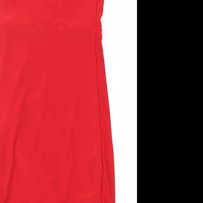 Pretty Little Thing  Womens Red   A-Line  Size 4