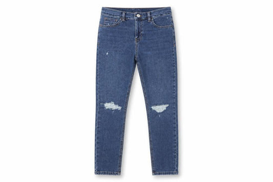 Womens UK Size 25 Topshop Regular Fit Skinny Blue Jeans