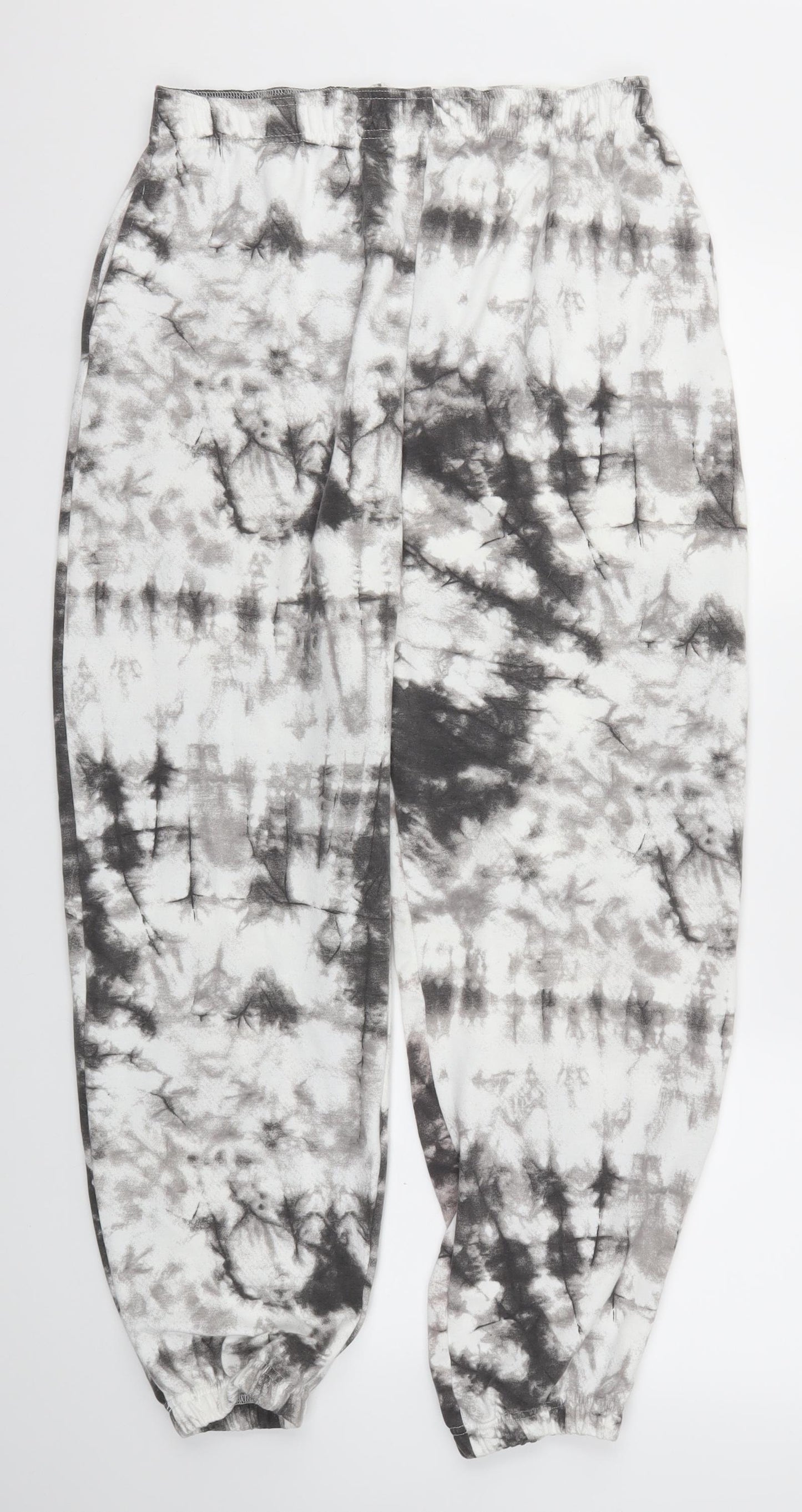 Boohoo Womens Grey   Trousers  Size S L28 in - Stretch waistband