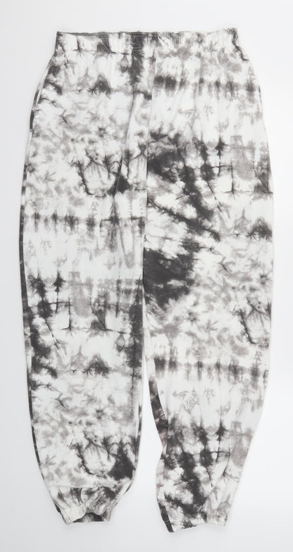 Boohoo Womens Grey   Trousers  Size S L28 in - Stretch waistband