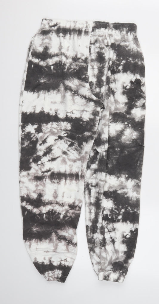 Boohoo Womens Grey   Trousers  Size S L28 in - Stretch waistband