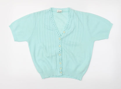 STCATHERINE  Womens Blue   Cardigan Jumper Size M
