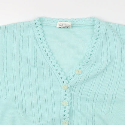 STCATHERINE  Womens Blue   Cardigan Jumper Size M