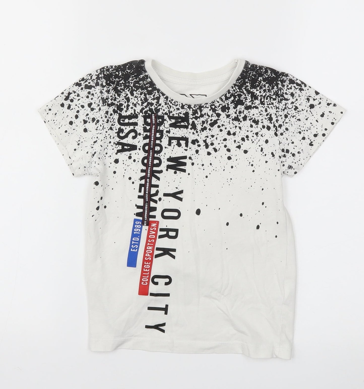 BOYS  Boys Grey   Basic T-Shirt Size 4 Years