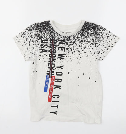 BOYS  Boys Grey   Basic T-Shirt Size 4 Years