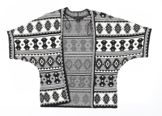 Primark  Womens Black Argyle/Diamond  Jacket Blazer Size S