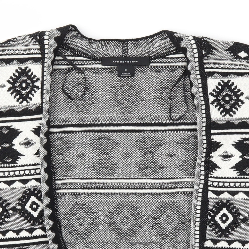 Primark  Womens Black Argyle/Diamond  Jacket Blazer Size S