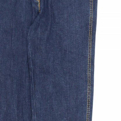 Preworn Girls Blue  Denim Skinny Jeans Size 12-13 Years