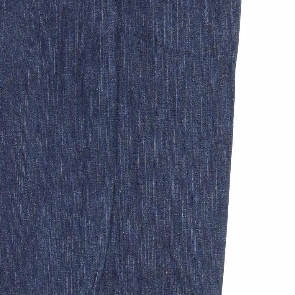 Preworn Girls Blue  Denim Skinny Jeans Size 12-13 Years