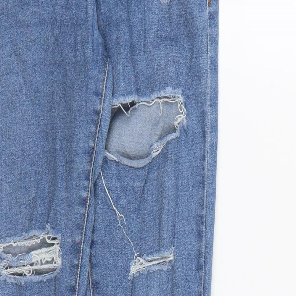 Denim & Co. Womens Blue  Denim Skinny Jeans Size 4 L31 in