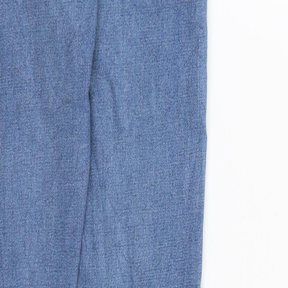 Denim & Co. Womens Blue  Denim Skinny Jeans Size 4 L31 in
