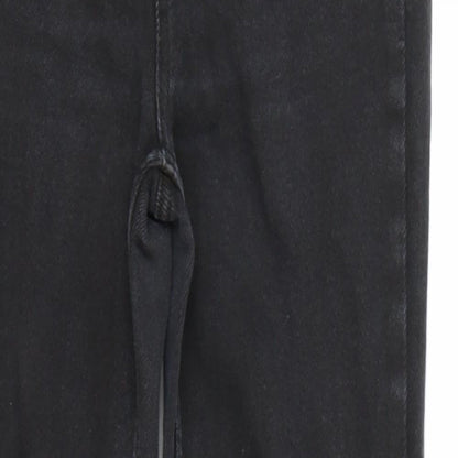 New Look Womens Black  Denim Skinny Jeans Size 8 L25 in