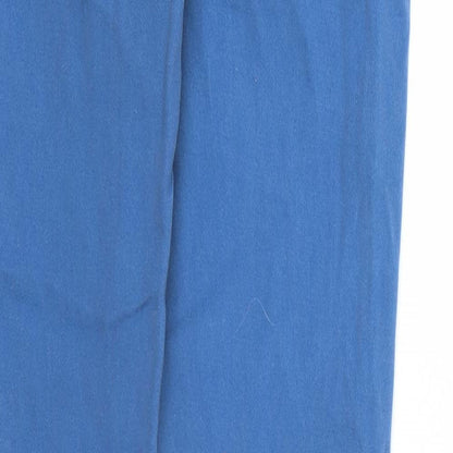 Denim & Co. Womens Blue  Denim Straight Jeans Size 10 L32 in