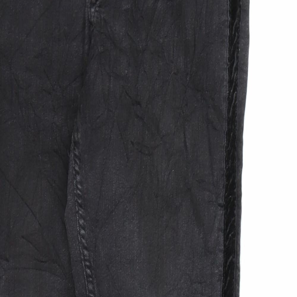 ESMARA Womens Black  Denim Skinny Jeans Size 10 L28 in
